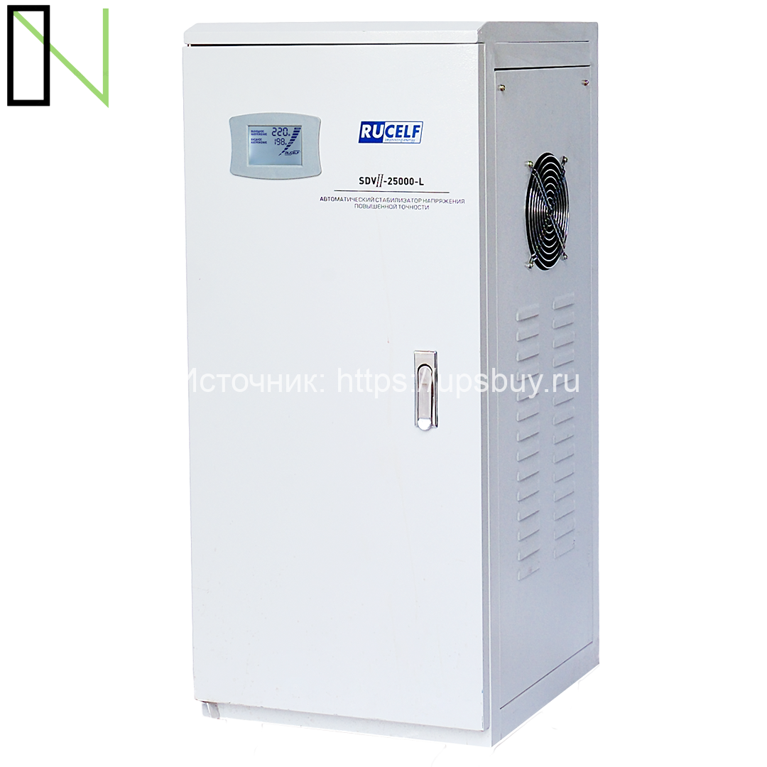 Стабилизатор напряжения RUCELF SDVII-25000-L-RUCELF