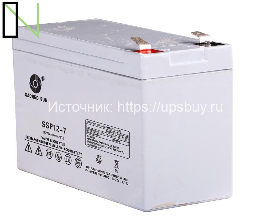Аккумулятор Sacred Sun SSP12-7