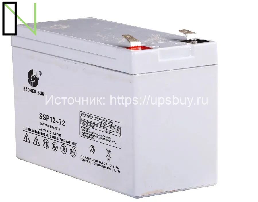Аккумуляторная батарея Sacred Sun SSP12-7