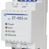 ЕТ-485 (24 V) - Преобразователь интерфейсов ЕТ-485 24V
