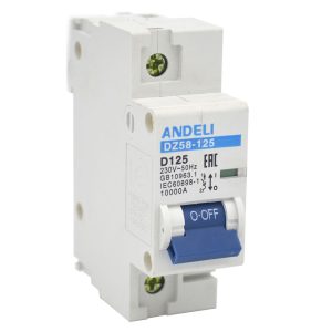 ADL01-632 - Авт. выкл. DZ58-125 1P 80A х-ка (8-12In) (ANDELI)