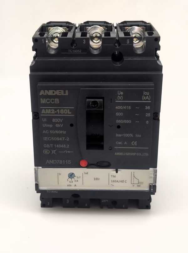 Авт. выкл.AM2-250L 160А (112А-160А) 36кА TM расц (ANDELI) 78115 - ADL06-1209