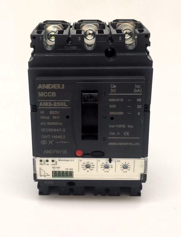Авт. выкл.AM2-250L-2.3SE 250А (100А-250А) 36кА электронный расц (ANDELI) 78118 - ADL06-1212