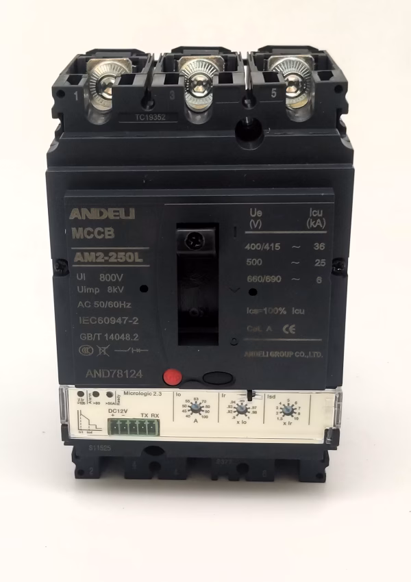 Авт. выкл.AM2-250L-2.3SE 100А (40А-100А) 36кА электронный расц (ANDELI) 78124 - ADL06-1215