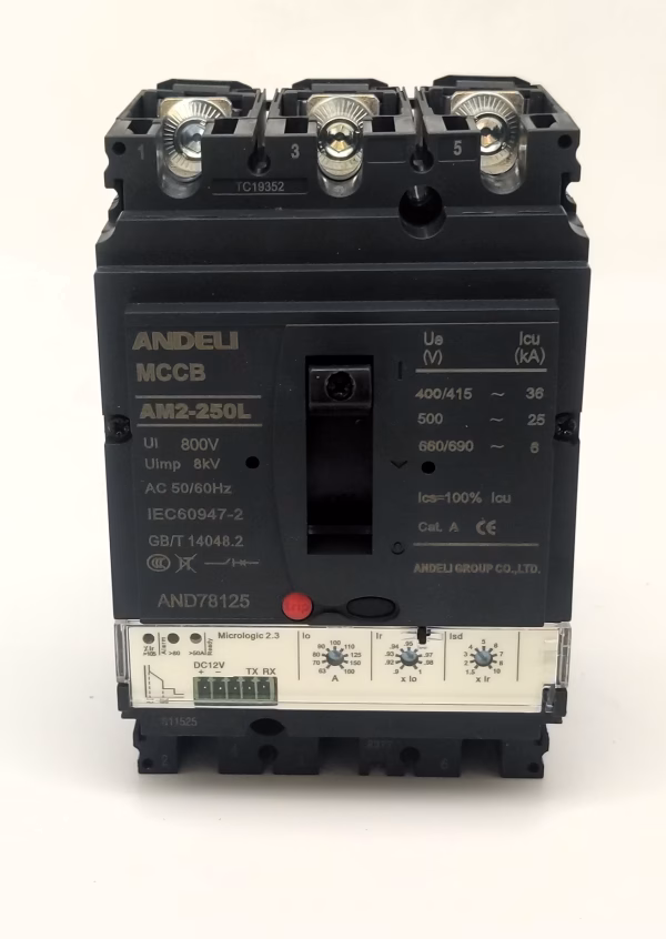 Авт. выкл.AM2-250L-2.3SE 160А (63А-160А) 36кА электронный расц (ANDELI) 78125 - ADL06-1216