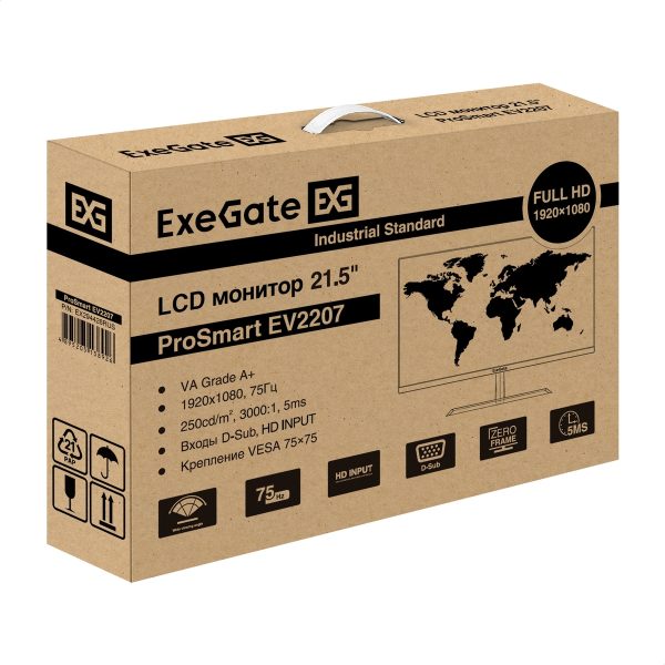 Монитор ExeGate 21.5" ProSmart EV2207 EX294426RUS — изображение 9