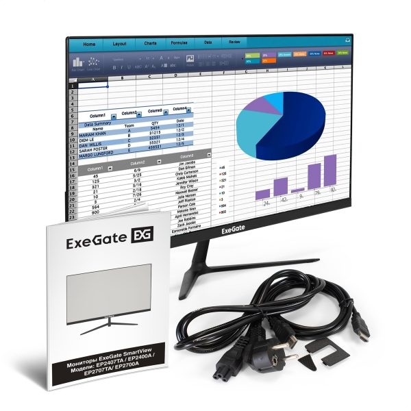 Монитор ExeGate 23.8" SmartView EP2407TA EX295525RUS — изображение 10