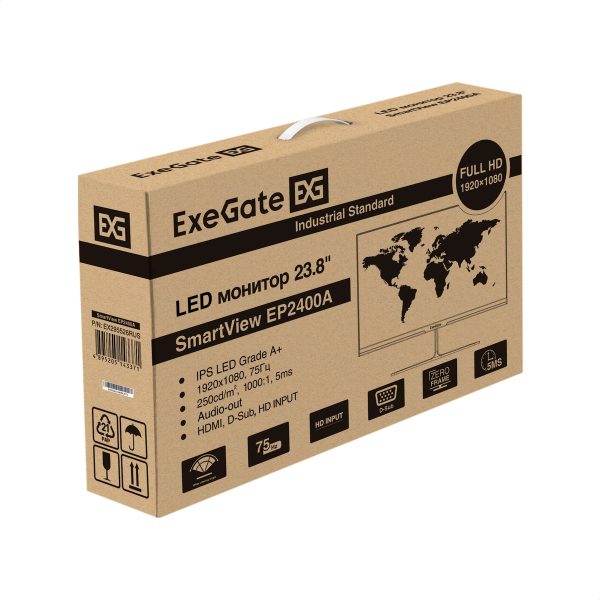 Монитор ExeGate 23.8" SmartView EP2400A EX295526RUS — изображение 9