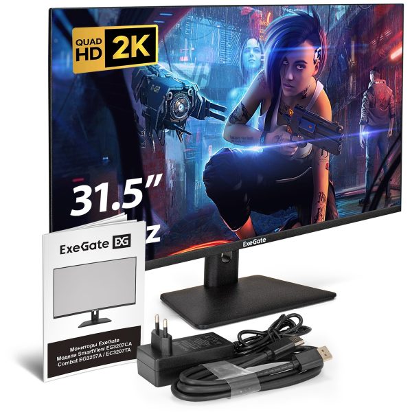 Монитор ExeGate 31.5" Combat EG3207A EX297299RUS — изображение 5
