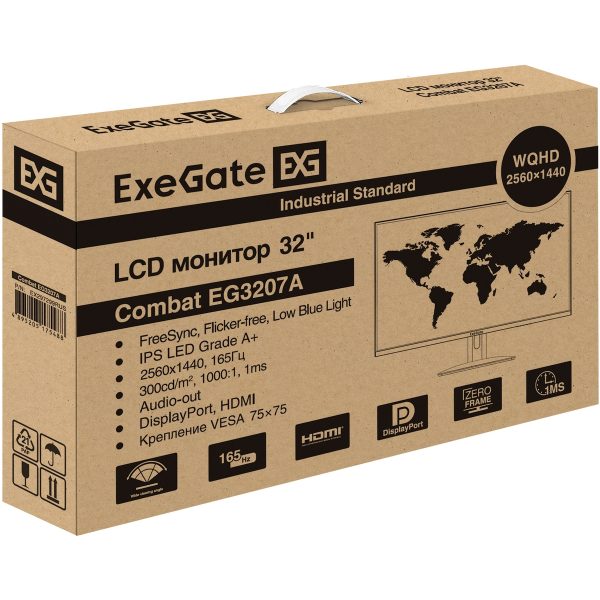 Монитор ExeGate 31.5" Combat EG3207A EX297299RUS — изображение 9