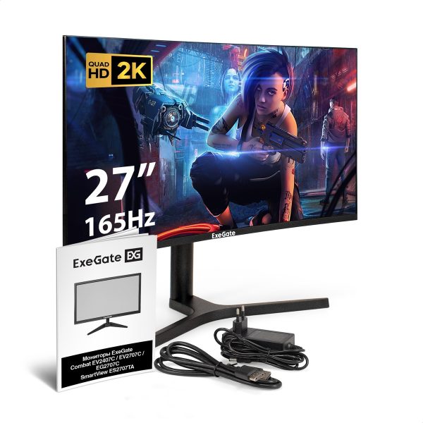 Монитор ExeGate 27" Combat EC2700TA EX297303RUS — изображение 7