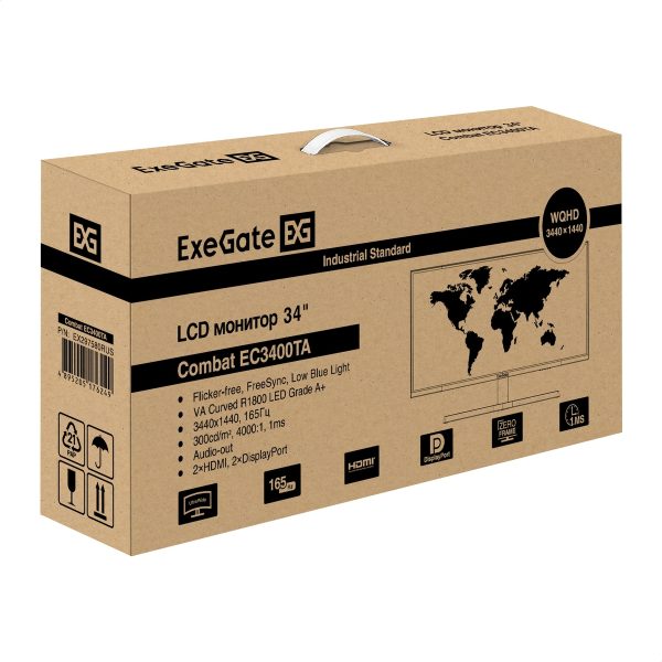 Монитор ExeGate 34" Combat EC3400TA EX297580RUS — изображение 9