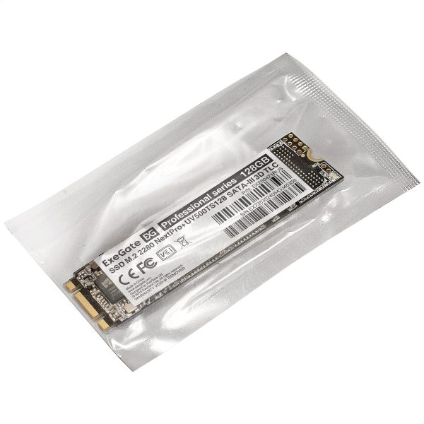 Накопитель SSD M.2 2280 128GB ExeGate® NextPro+ UV500TS128 (EX280471RUS) — изображение 4