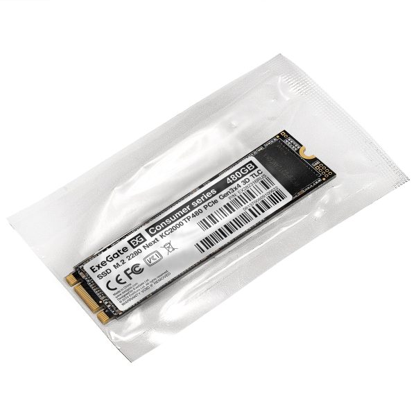 Накопитель SSD M.2 2280 480GB ExeGate® Next KC2000TP480 (EX282316RUS) — изображение 4
