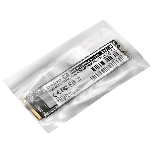 Накопитель SSD M.2 2280 256GB ExeGate® NextPro+ KC2000TP256 (EX282321RUS) — изображение 3