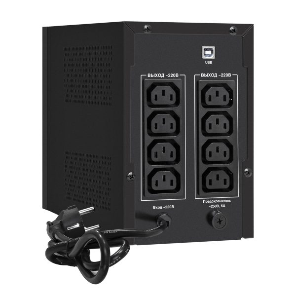ИБП ExeGate SpecialPro Smart LLB-1500.LCD.AVR.8C13.USB (EP285500RUS) — изображение 3