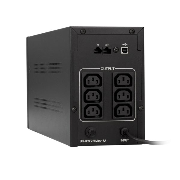 ИБП ExeGate SpecialPro Smart LLB-2200.LCD.AVR.6C13.RJ.USB (EP285529RUS) — изображение 2