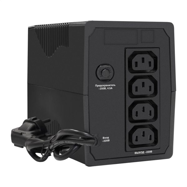 ИБП ExeGate Power Back BNB-600.LED.AVR.4C13 (EP285538RUS) — изображение 2