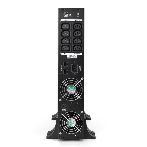 ИБП Pure Sine Wave ExeGate SinePower UHB-1000.LCD.AVR.8C13.RJ.USB.2U (EP285642RUS) — изображение 4