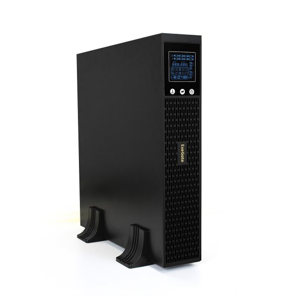 ИБП Pure Sine Wave ExeGate SinePower UHB-2000.LCD.AVR.8C13.RJ.USB.2U (EP285644RUS)