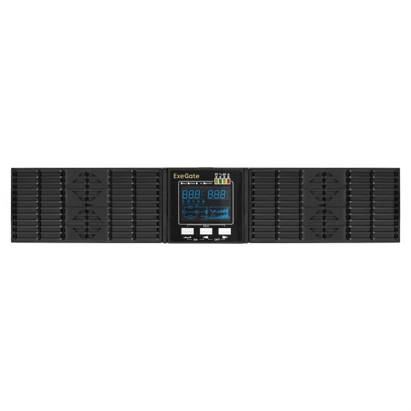 ИБП On-line ExeGate PowerExpert ULS-2000.LCD.AVR.6C13.USB.RS232.SNMP.2U (EP285647RUS) — изображение 2