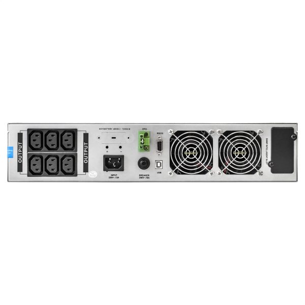 ИБП On-line ExeGate PowerExpert ULS-2000.LCD.AVR.6C13.USB.RS232.SNMP.2U (EP285647RUS) — изображение 3