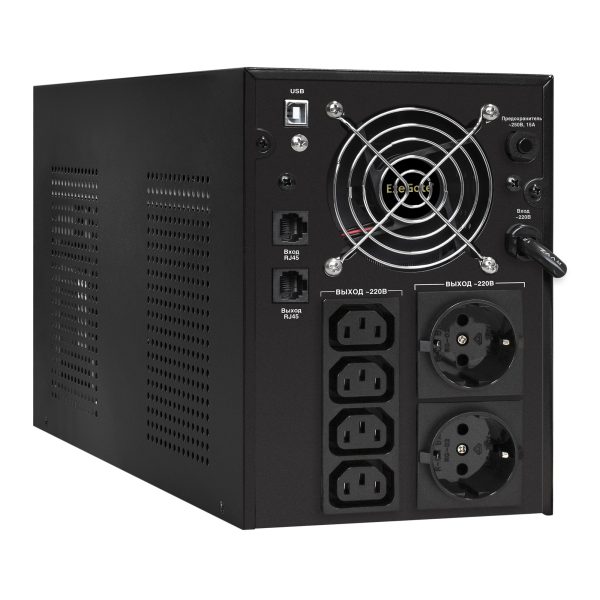 ИБП ExeGate SpecialPro UNB-3000.LED.AVR.2SH.4C13.RJ.USB (EX292615RUS) — изображение 2