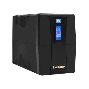 ИБП ExeGate Power Smart ULB-1000.LCD.AVR.4C13.RJ.USB (EX292790RUS)