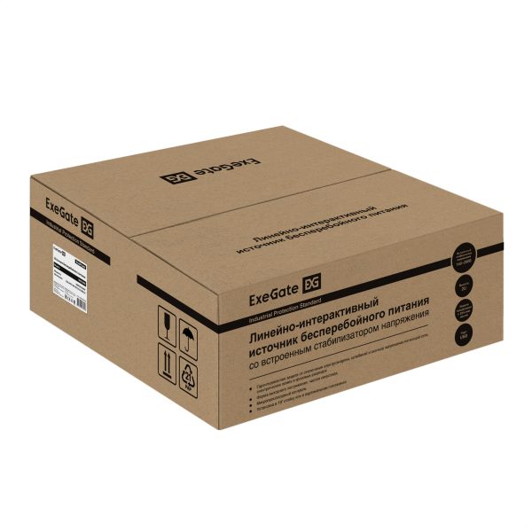ИБП Pure Sine Wave ExeGate SinePower UHB-2000.LCD.AVR.1SH.4C13.RJ.USB.2U (EX293052RUS) — изображение 10