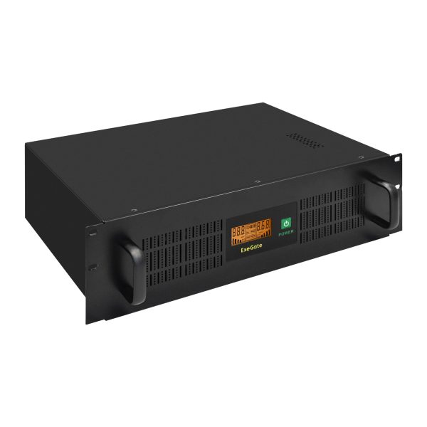 ИБП ExeGate ServerRM UNL-1500.LCD.AVR.2SH.4C13.RJ.USB.3U (EX293056RUS)