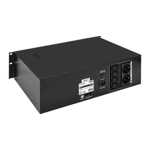 ИБП ExeGate ServerRM UNL-1500.LCD.AVR.2SH.4C13.RJ.USB.3U (EX293056RUS) — изображение 2