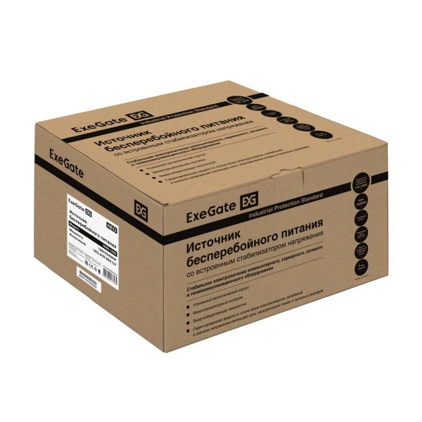 ИБП ExeGate NEO NNB-1000.LED.AVR.8SH.CH (EX293855RUS) — изображение 5