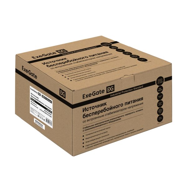 ИБП ExeGate NEO Smart LHB-800.LCD.AVR.8SH.CH.RJ.USB (EX293857RUS) — изображение 6