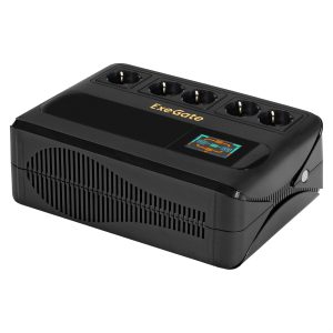 ИБП ExeGate NEO Smart BU-1000.LCD.AVR.5SH (EX295686RUS)