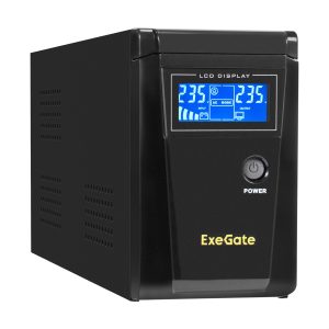 ИБП ExeGate SineTower SZ-600.LCD.AVR.1SH (EX295986RUS)