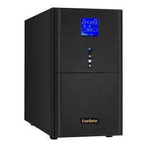 ИБП ExeGate SineTower SZ-5000.LCD.AVR.2SH.1C13.T.RJ.USB , Black (EX295991RUS)