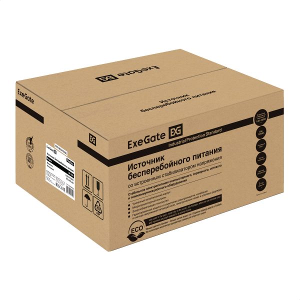 ИБП ExeGate FineSine SX-1500.LCD.AVR.2SH , крепление настенное/универсальное, Black (EX295998RUS) — изображение 9