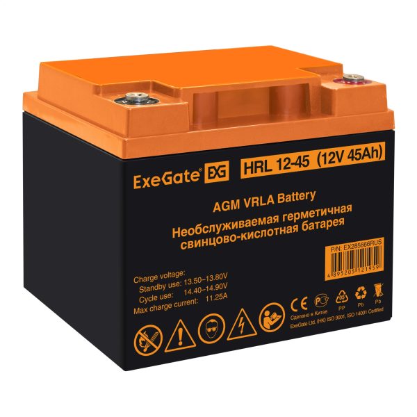Комплект ИБП ExeGate FineSine SX-800.LCD.AVR.2SH + Батарея 45Aч, 1 шт. ), 1шт. (EX296522RUS) — изображение 9