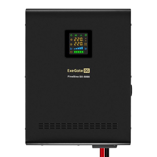 Комплект ИБП ExeGate FineSine SX-5000.LCD.AVR.2SH.T + Батарея 65Aч, 4 шт. ), 4шт. (EX296663RUS) — изображение 2
