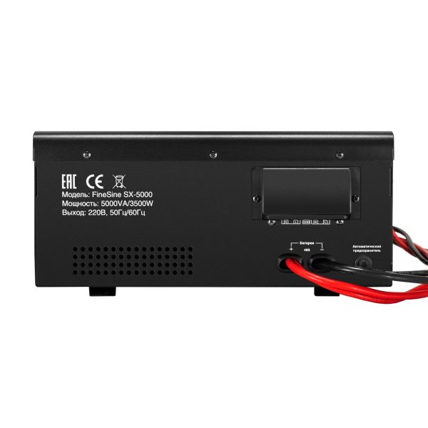 Комплект ИБП ExeGate FineSine SX-5000.LCD.AVR.2SH.T + Батарея 65Aч, 4 шт. ), 4шт. (EX296663RUS) — изображение 6