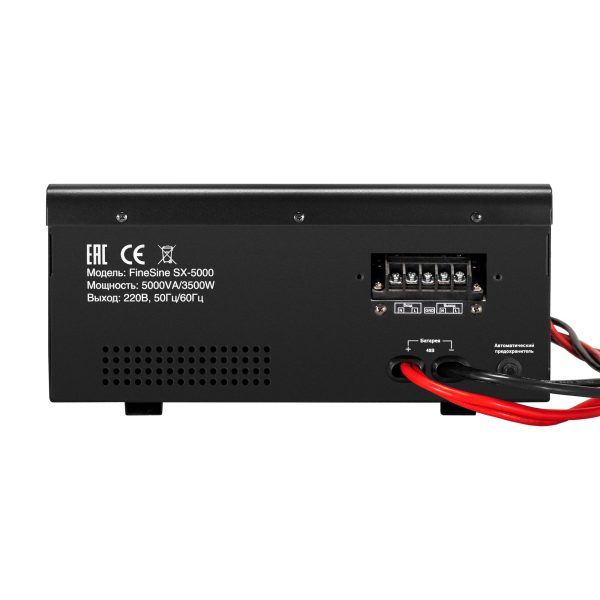 Комплект ИБП ExeGate FineSine SX-5000.LCD.AVR.2SH.T + Батарея 65Aч, 4 шт. ), 4шт. (EX296663RUS) — изображение 7