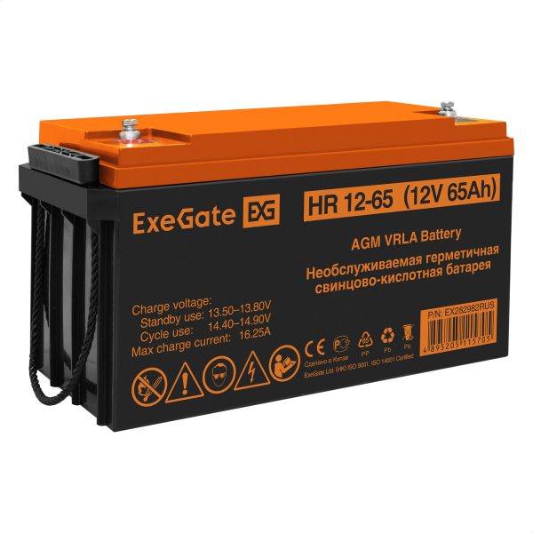 Комплект ИБП ExeGate FineSine SX-5000.LCD.AVR.2SH.T + Батарея 65Aч, 4 шт. ), 4шт. (EX296664RUS) — изображение 13
