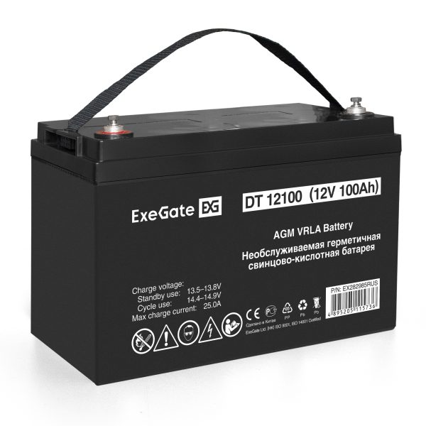 Комплект ИБП ExeGate FineSine SX-5000.LCD.AVR.2SH.T + Батарея 100Aч, 4 шт. ), 4шт. (EX296669RUS) — изображение 13