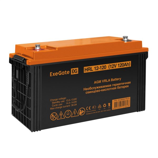 Комплект ИБП ExeGate FineSine SX-5000.LCD.AVR.2SH.T + Батарея 120Aч, 4 шт. ), 4шт. (EX296672RUS) — изображение 13