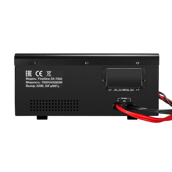 Комплект ИБП ExeGate FineSine SX-7000.LCD.AVR.2SH.T + Батарея 120Aч, 4 шт. ), 4шт. (EX296695RUS) — изображение 6