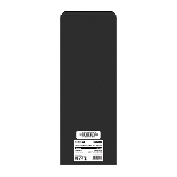 Комплект ИБП ExeGate SineTower SZ-1500.LCD.AVR.2SH.1C13.USB + Батарея 80Aч, 2 шт. ), 2шт. (EX296825RUS) — изображение 3