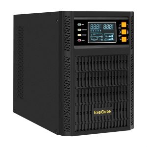ИБП On-line ExeGate PowerExpert TL-2000.LCD.AVR.3SH.USB.RS232.SNMP (EX296948RUS)