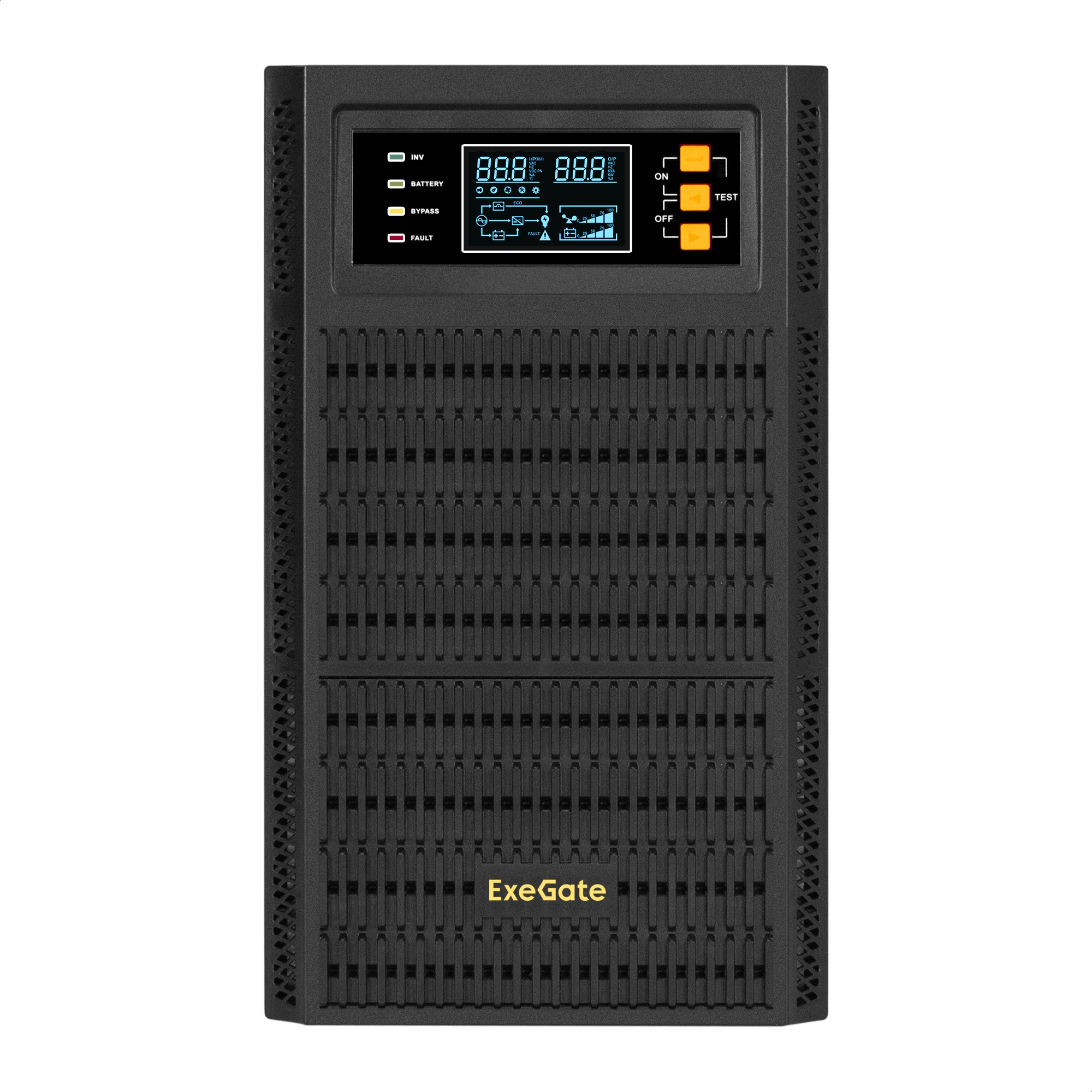 ИБП On-line ExeGate PowerExpert TL-3000.96V.LCD.AVR.3SH.USB.RS232.SNMP (EX296950RUS) — изображение 2