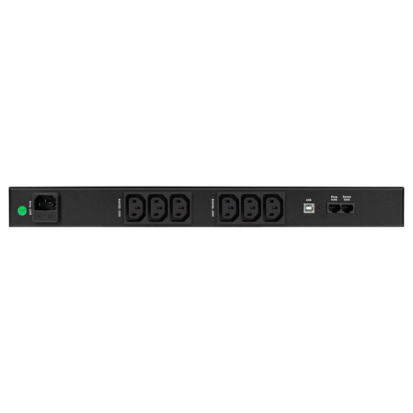 ИБП ExeGate 1U ServerRM UNL-1000.LCD.AVR.6C13.RJ.USB.1U (EX297834RUS) — изображение 3