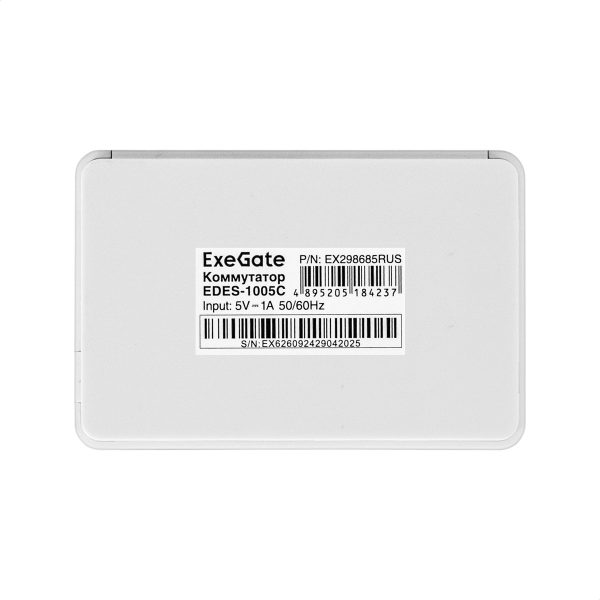Неуправляемый коммутатор Layer 2
EDES-1005C (EX298685RUS) — изображение 5